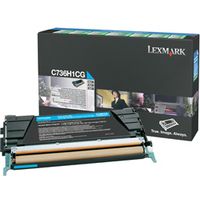 Lexmark C736H1CG - Cyan - Toner - Grande capacité