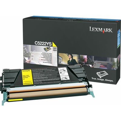 Lexmark C5222YS - Jaune - Toner