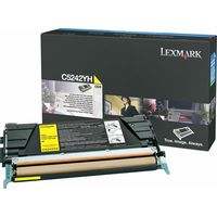 Lexmark C5242YH - Jaune - Toner - Grande capacité