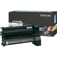 Lexmark C7700YS - Jaune - Toner