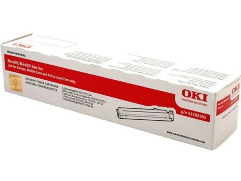 OKI 43502302 Toner Zwart