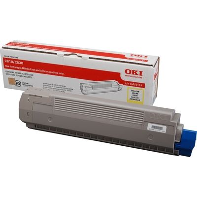 OKI 44059105 - Jaune - Toner