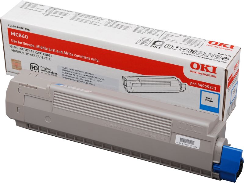 OKI 44059211 Toner Cyaan