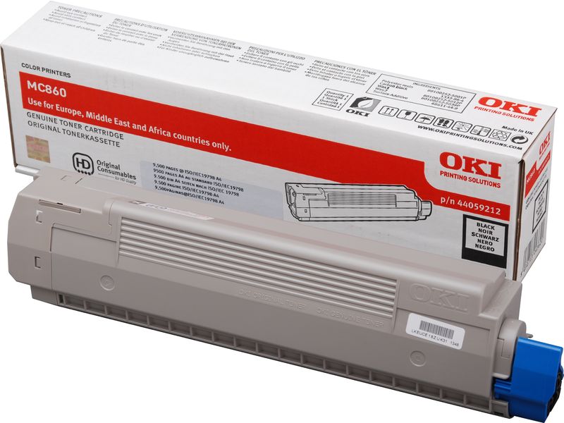 OKI 44059212 Toner Zwart