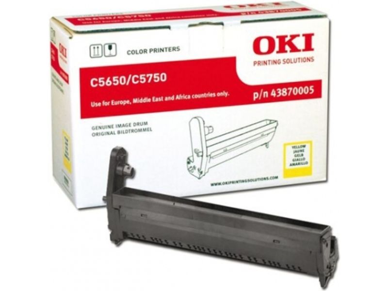 OKI 43870005 Drum Geel