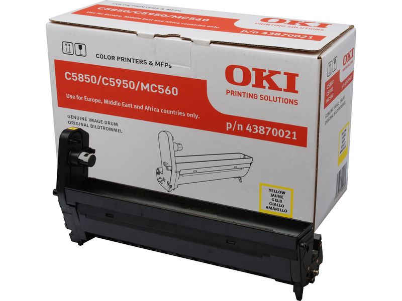 OKI 43870021 Drum Geel