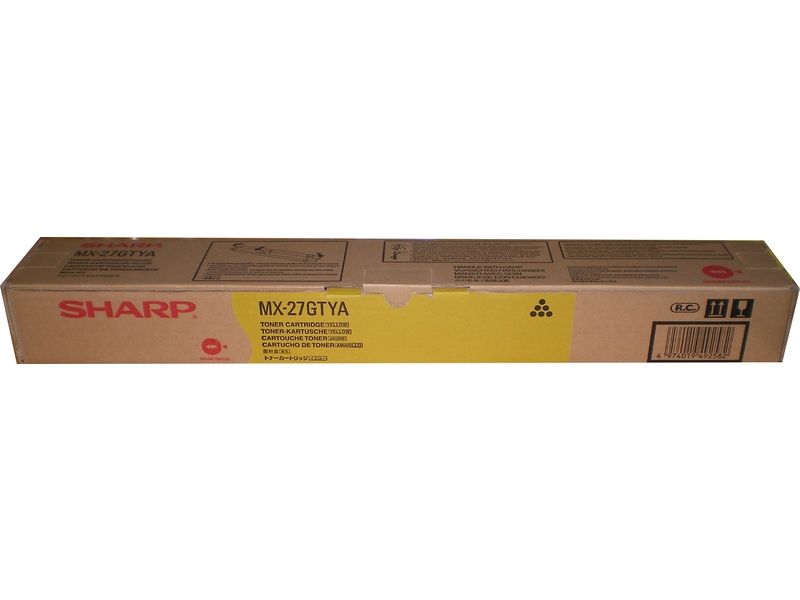 Sharp MX-27GTYA Toner Geel