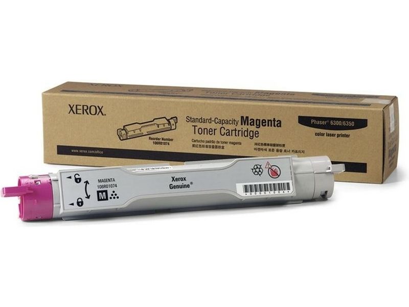 Xerox - Magenta - original - cartouche de toner - pour Phaser 6300DN, 6300DP, 6300N, 6350DP, 6350DT, 6350DX