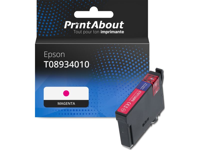 Cartouche compatible Epson T08934010 - Magenta