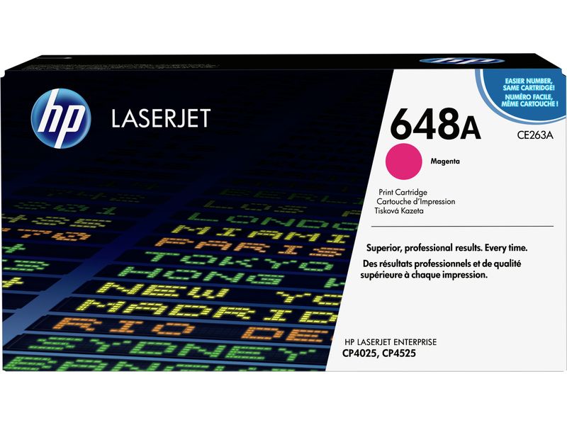 HP 648A (CE263A) Toner Magenta