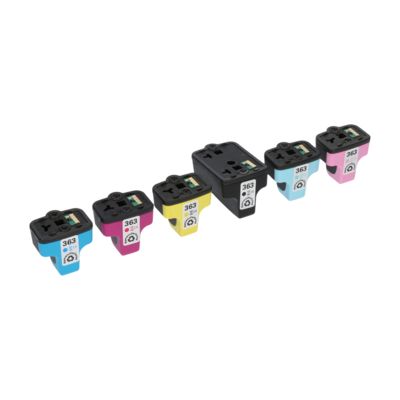 Cartouche compatible HP 363 (C8721EE) - 6 couleurs - Multipack