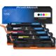 Toner compatible HP 125A (CB540A) - 4 couleurs - Multipack