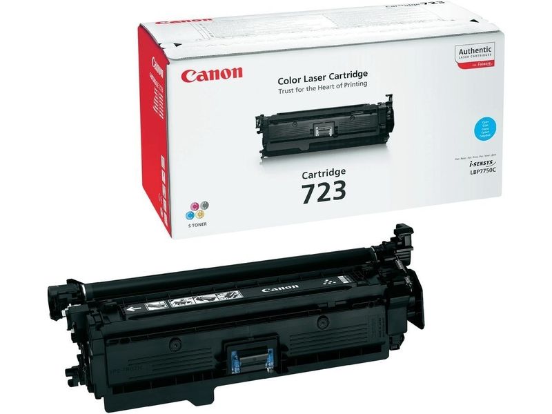 Canon 723 C - Cyan - originale - cartouche de toner - pour i-SENSYS LBP7750Cdn
