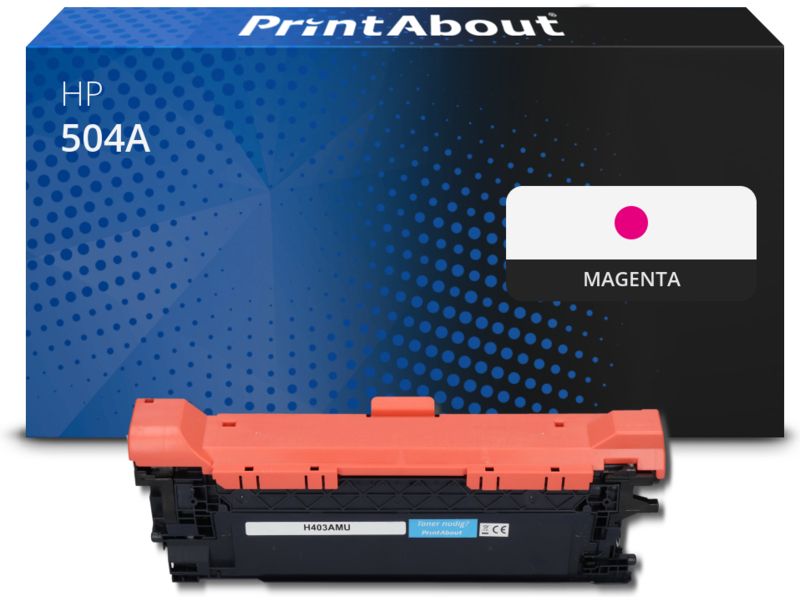 Toner compatible HP 504A (CE253A) - Magenta