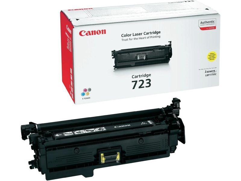 Canon 723 Y Toner Geel