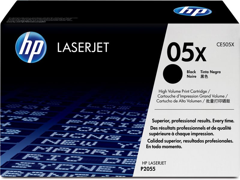 Toner HP 05X (CE505XD) Noir x2 - Multipack - Haute capacité