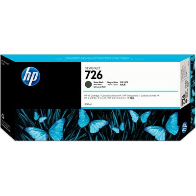 HP 726 (CH575A) - Noir mat - Cartouche d'encre