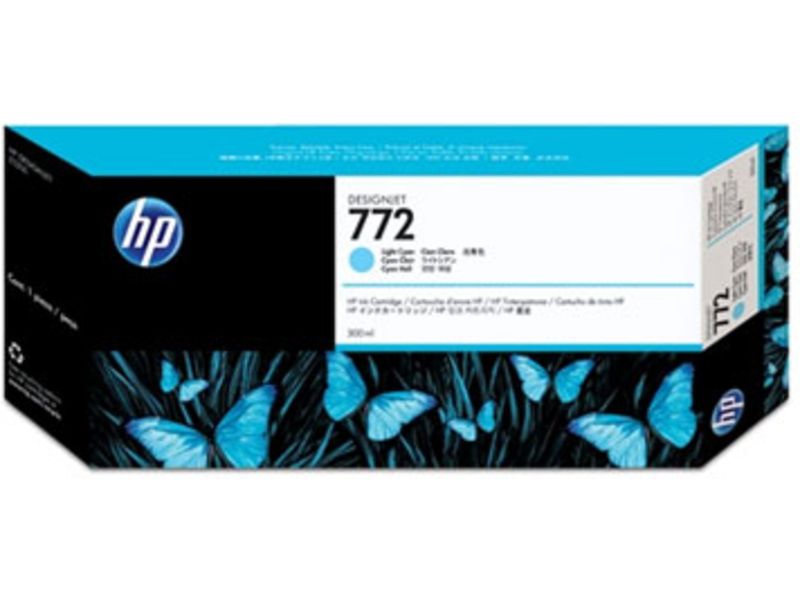 HP 772 (CN632A) Inktcartridge Licht-cyaan