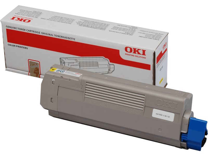 OKI 44315305 Toner Geel