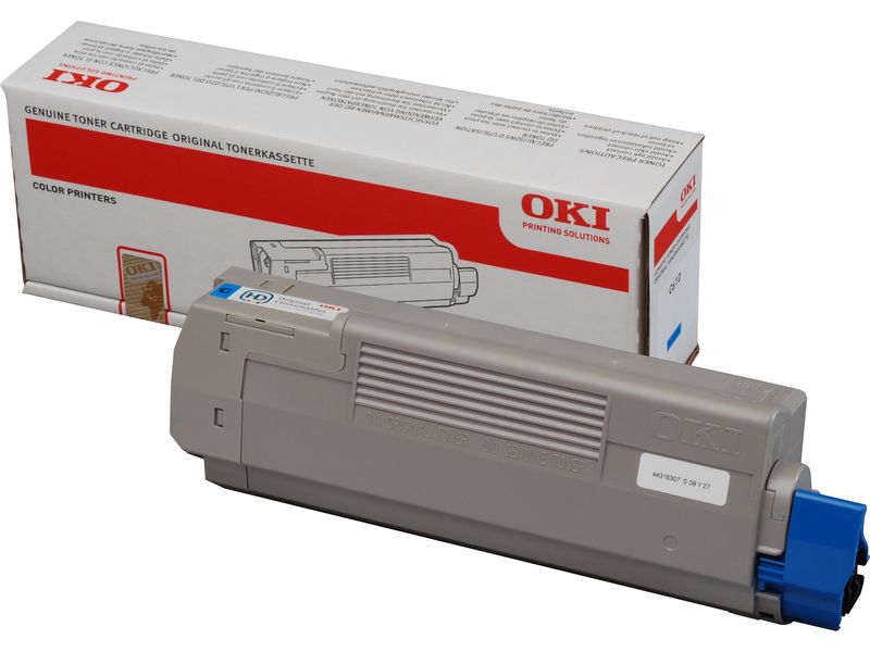 OKI 44315307 Toner Cyaan