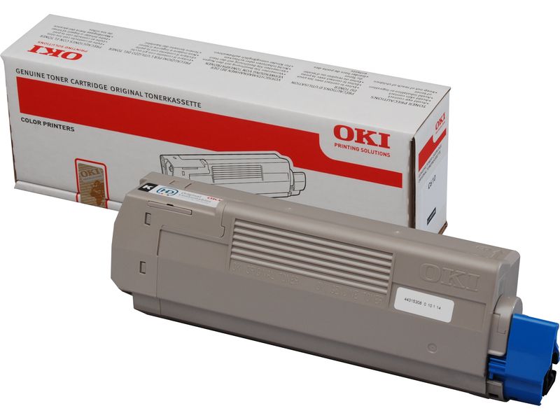 OKI 44315308 Toner Zwart