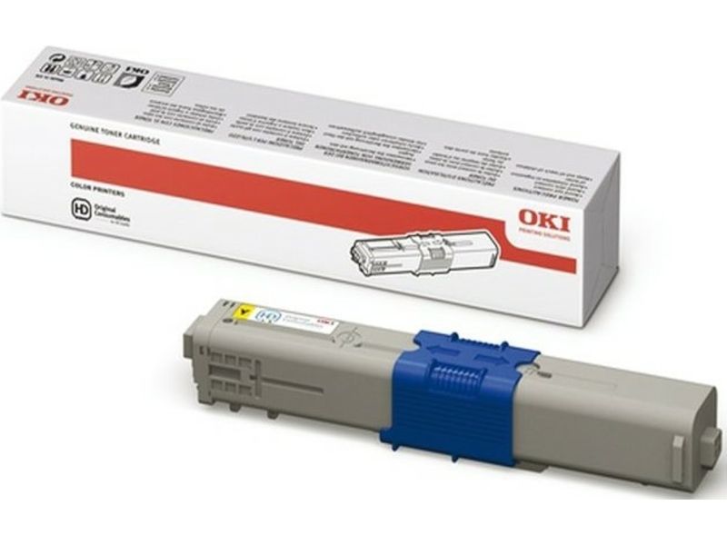 OKI 44469722 Toner Geel Hoge capaciteit