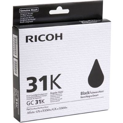 Ricoh GC-31K (405688) - Noir - Cartouche d'encre