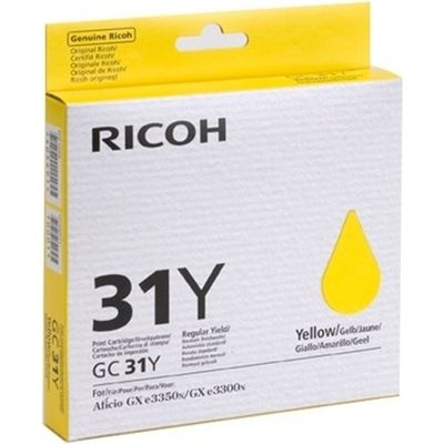 Ricoh GC-31Y (405691) - Jaune - Cartouche d'encre
