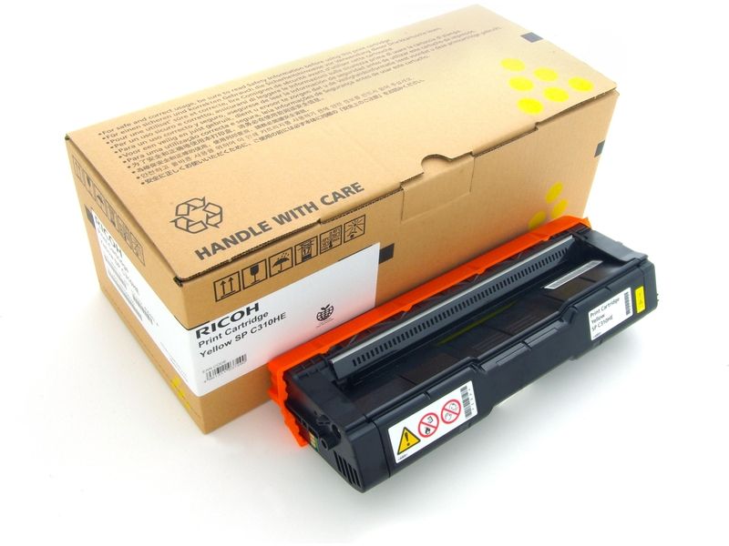 Ricoh 406482 (SP C310HE) Toner Geel