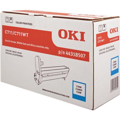 OKI 44318507 - Cyan - Tambour