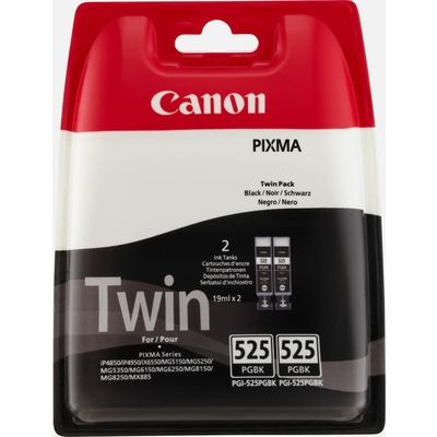 Cartouche d'encre noire PGI-525PGBK2 de Canon - Multipack 2 cartouches