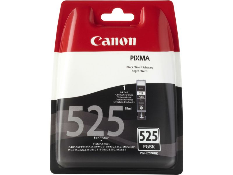 Lot De 4 Cartouches D'Encre Noire Compatibles PGI Pour Canon PIXMA MG5150, MG5320, MG6250, MG8250 - 21ml, Neuf