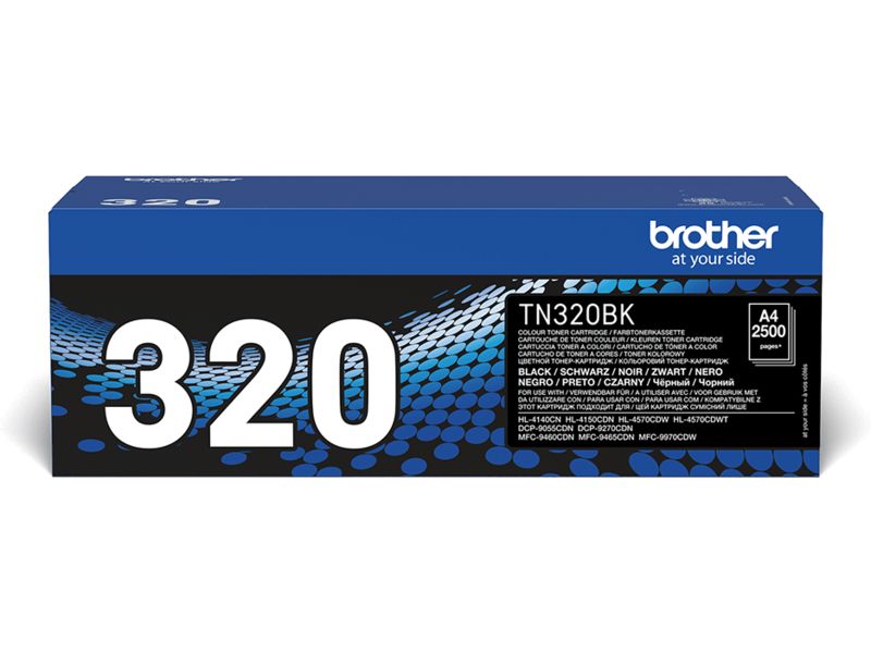 Brother TN-320BK Toner Zwart
