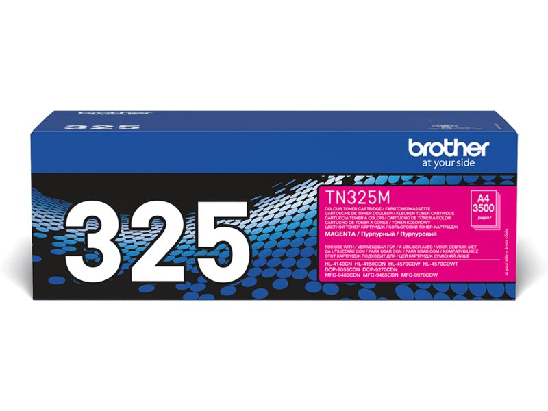 Brother TN-325M Toner Magenta Hoge capaciteit