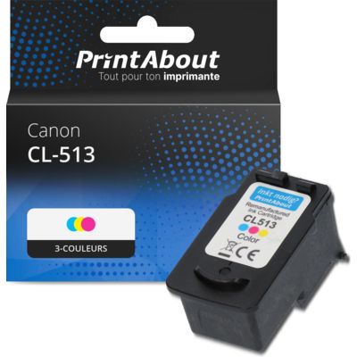 Cartouche compatible Canon CL-513 - 3-couleurs - Grande capacité