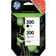 HP 300 (CN637EE) - Noir + 3 couleurs - Cartouche d'encre - Multipack