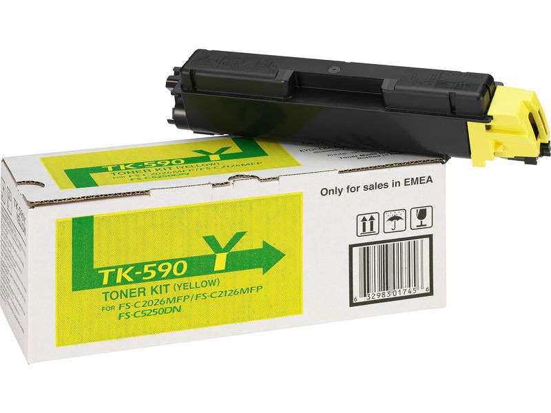 Kyocera TK-590Y Toner Geel