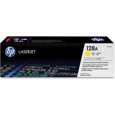 HP 128A (CE322A) - Jaune - Toner