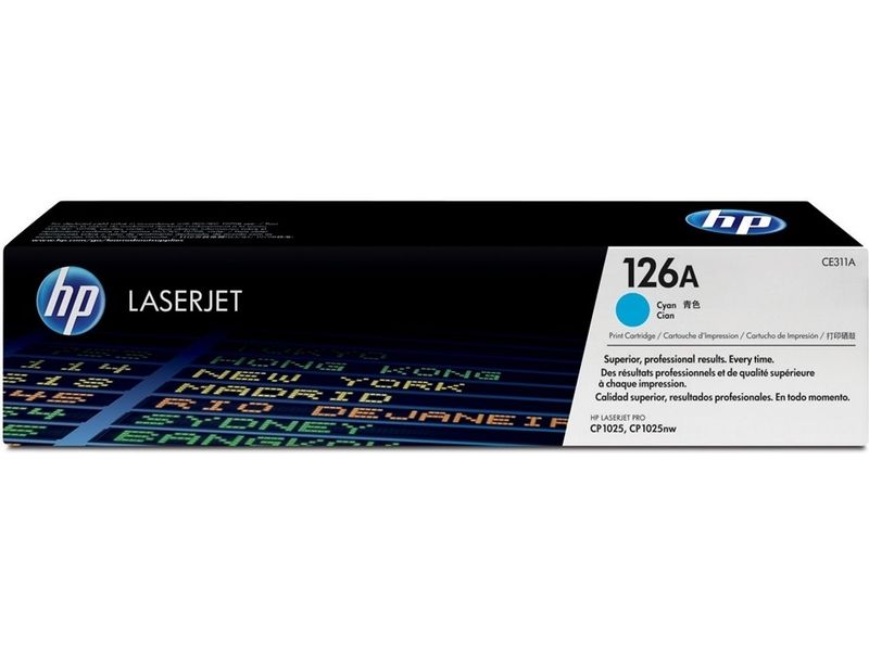 HP 126A (CE311A) Toner Cyaan