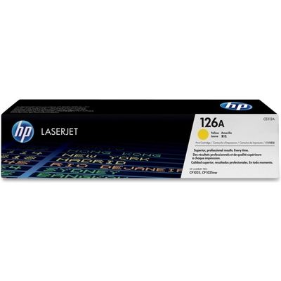HP 126A (CE312A) - Jaune - Toner