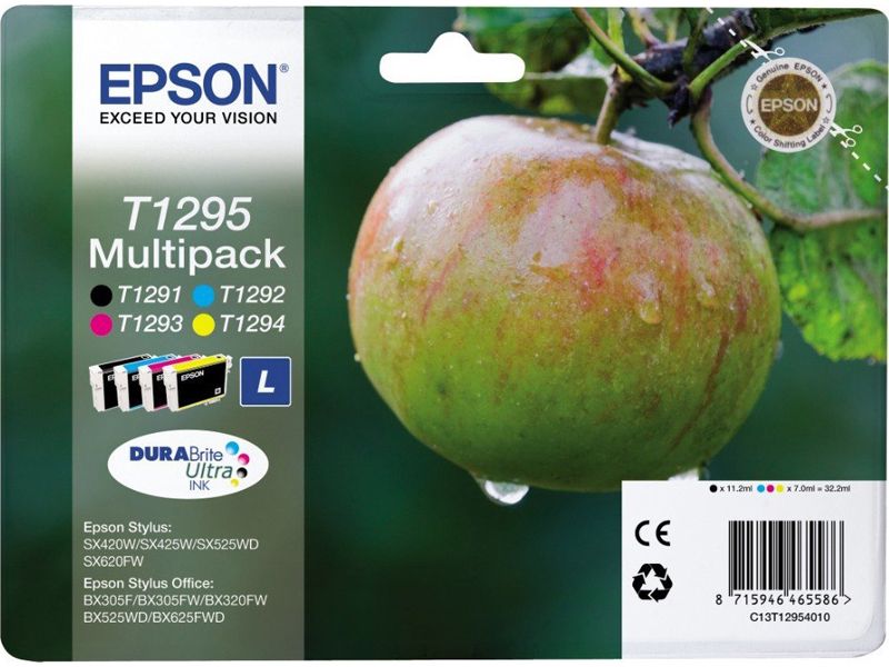 Epson T1295 Inktcartridge 4-kleuren Multipack