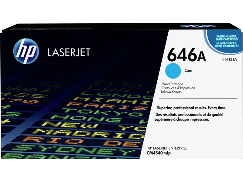HP 646A (CF031A) Toner Cyaan