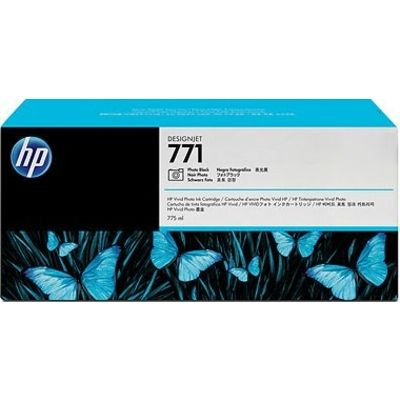 HP 771 (CE043A) - Noir photo - Cartouche d'encre