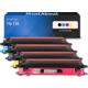 Toner compatible Brother TN-135 - 4 couleurs - Grande capacité - Multipack