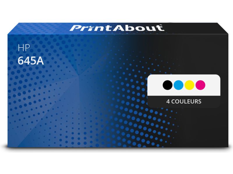 Toner compatible HP 645A (C9730A) - 4 couleurs - Multipack