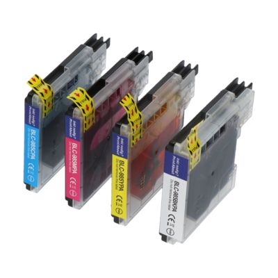 Cartouche compatible Brother LC-985VALBP - 4 couleurs - Multipack