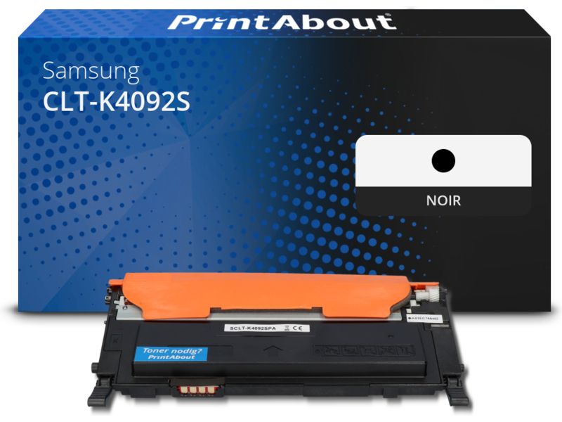 Toner compatible Samsung CLT-K4092S (SU138A) - Noir