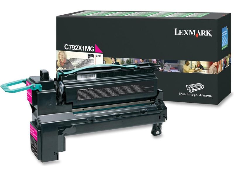 Lexmark C792X1MG Toner Magenta Extra hoge capaciteit