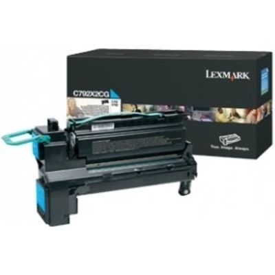 Lexmark C792X2CG - Cyan - Toner - Très grande capacité