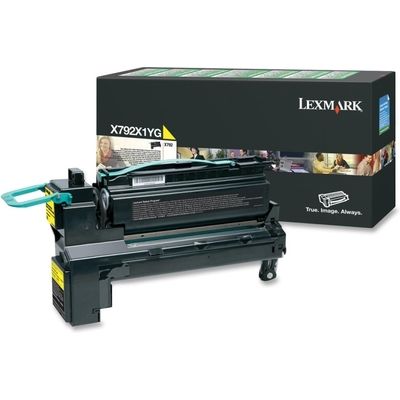 Lexmark X792X1YG - Jaune - Toner - Très grande capacité